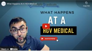 What Happens At A HGV Medical?