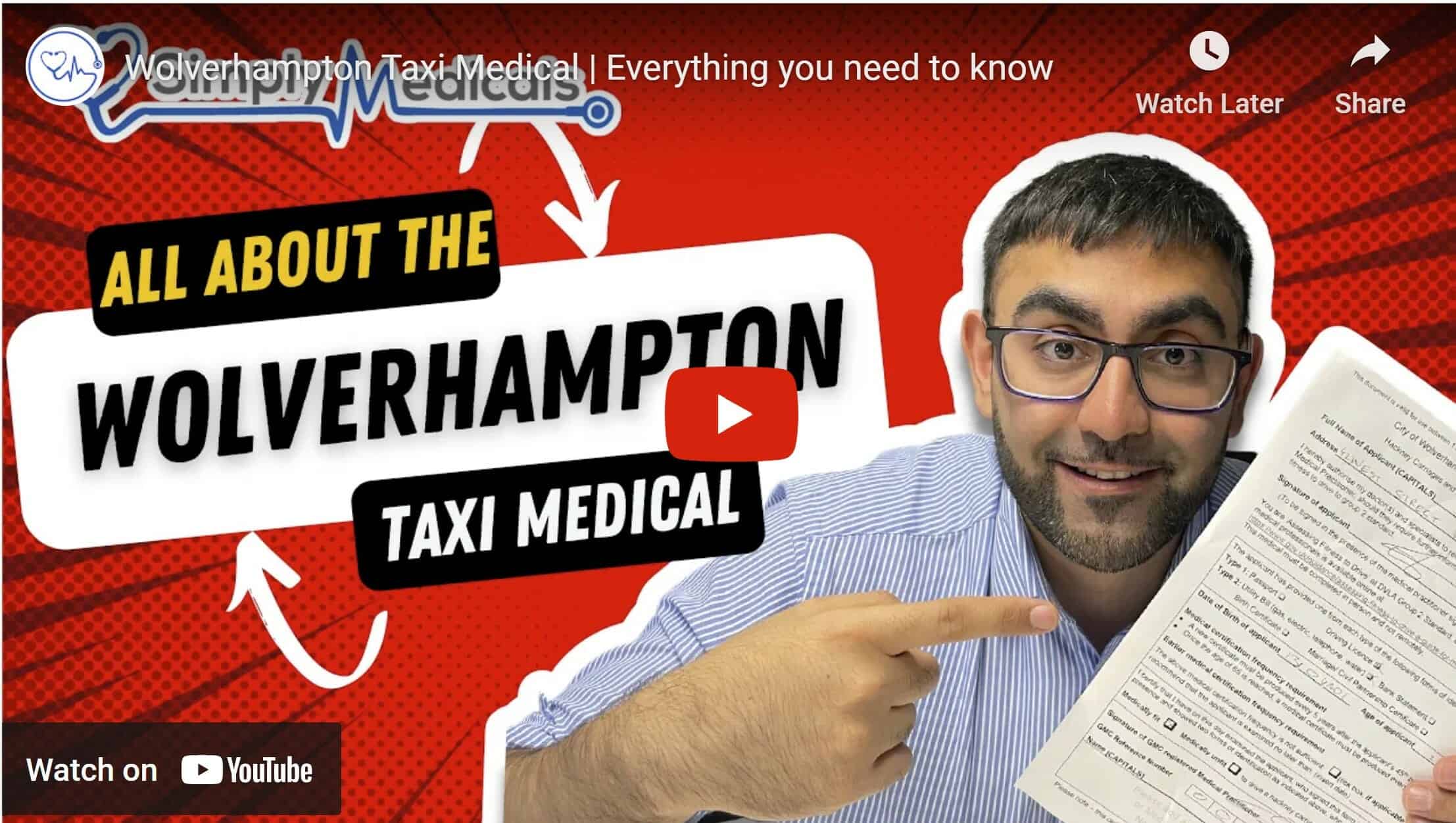 Everything you need to know about the Wolverhampton Taxi Medical