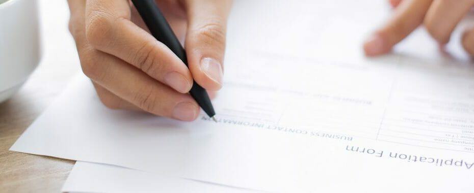 application form