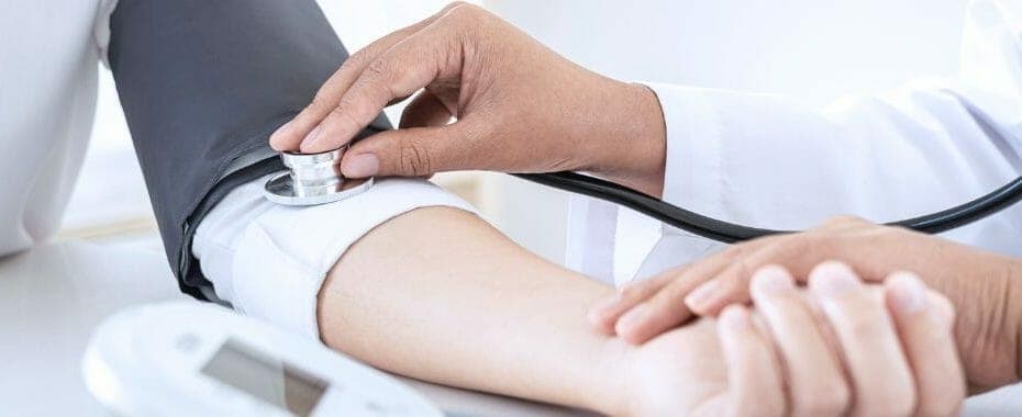 Blood pressure part of the HGV Medical